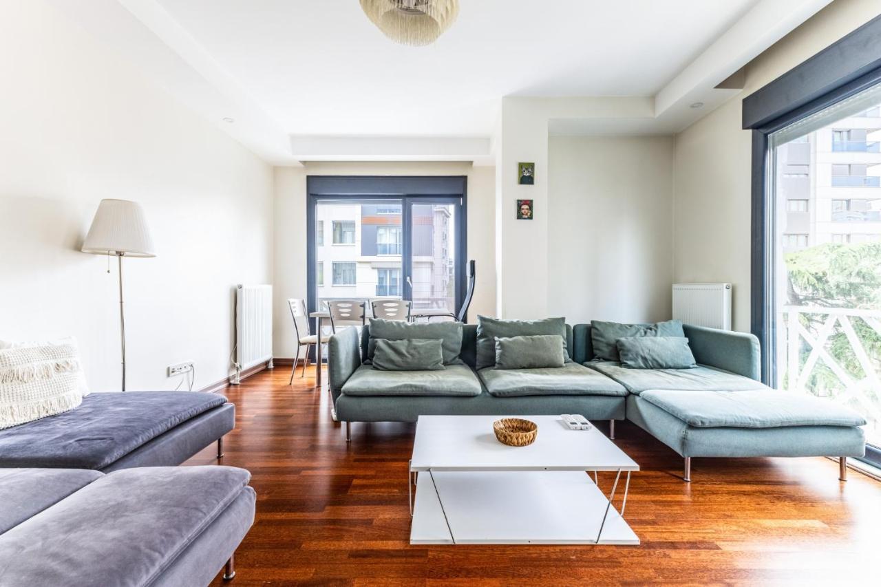 Апартаменты Spacious Flat Near Bagdat Avenue In Suadiye Стамбул Экстерьер фото